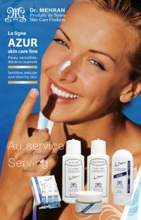 Azur skin care line